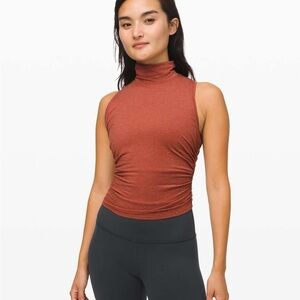 Lululemon See the Horizon tank. Rustic clay, size medium